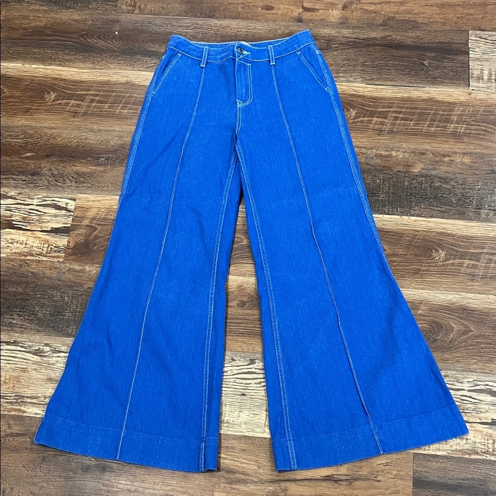 By Together Vibrant Blue Flare Jeans